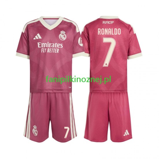 Koszulka Real Madryt Cristiano Ronaldo 7 2026-2027 Trzeci Krótkie Rękawy ,Dziecięca