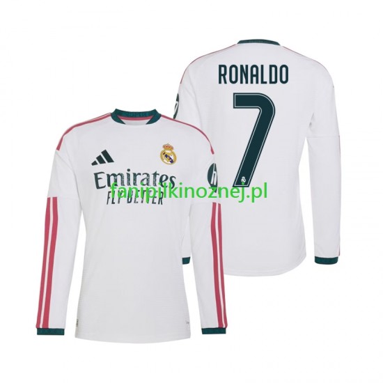 Koszulka Real Madryt Cristiano Ronaldo 7 2026-2027 Domowa Długie Rękawy ,Męska