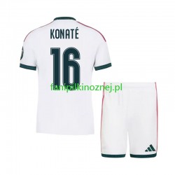 Koszulka Real Madryt Ibrahima Konate 16 2026-2027 Domowa Krótkie Rękawy ,Dziecięca