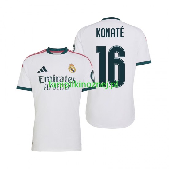 Koszulka Real Madryt Ibrahima Konate 16 2026-2027 Domowa Krótkie Rękawy ,Męska
