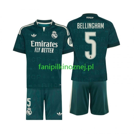 Koszulka Real Madryt Jude Bellingham 5 2026-2027 Wyjazdowa Krótkie Rękawy ,Dziecięca