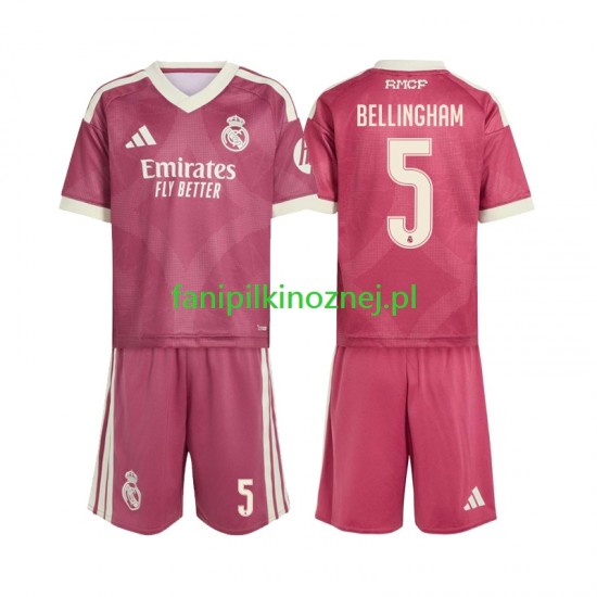 Koszulka Real Madryt Jude Bellingham 5 2026-2027 Trzeci Krótkie Rękawy ,Dziecięca