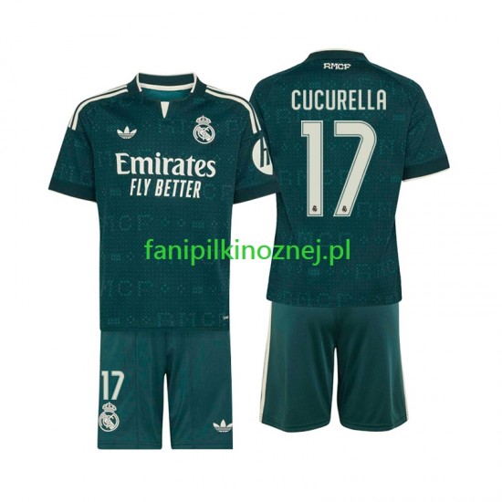 Koszulka Real Madryt Marc Cucurella 17 2026-2027 Wyjazdowa Krótkie Rękawy ,Dziecięca