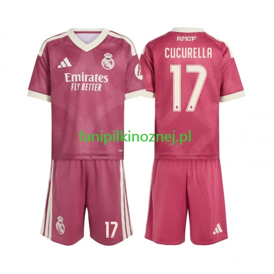 Koszulka Real Madryt Marc Cucurella 17 2026-2027 Trzeci Krótkie Rękawy ,Dziecięca