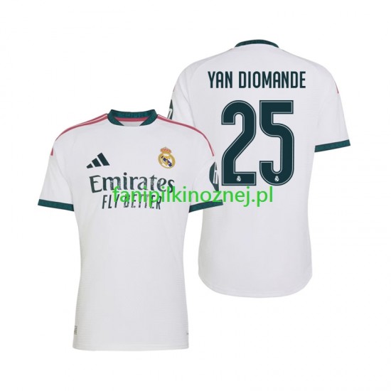 Koszulka Real Madryt Yan Diomande 25 2026-2027 Domowa Krótkie Rękawy ,Męska