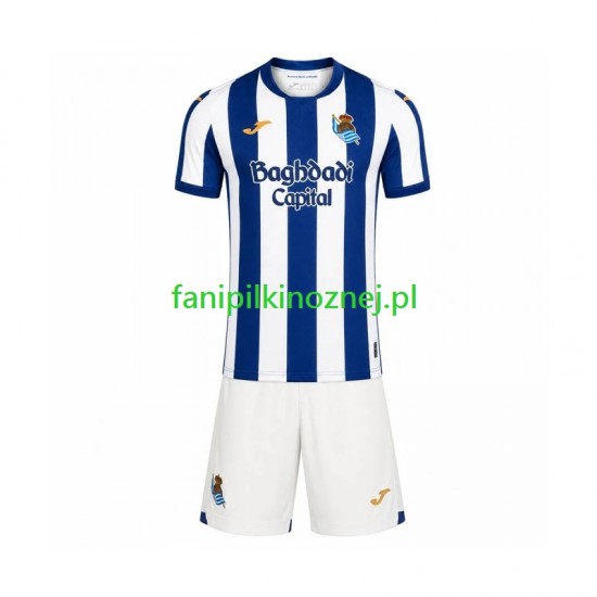 Koszulka Real Sociedad 2026-2027 Domowa Krótkie Rękawy ,Dziecięca