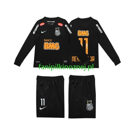 Koszulka Santos NEYMAR JR 11 Classic 2012 2013 Retro Wyjazdowa Długie Rękawy ,Dziecięca