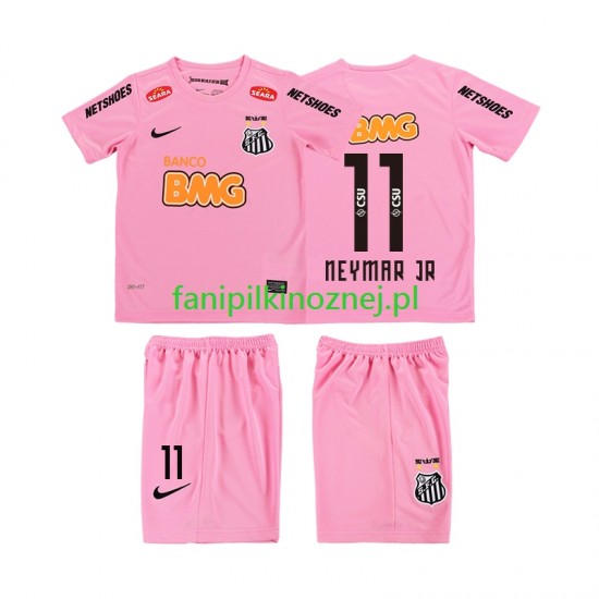 Koszulka Santos Neymar JR 11 2012 2013 Retro Czwarty Krótkie Rękawy ,Dziecięca