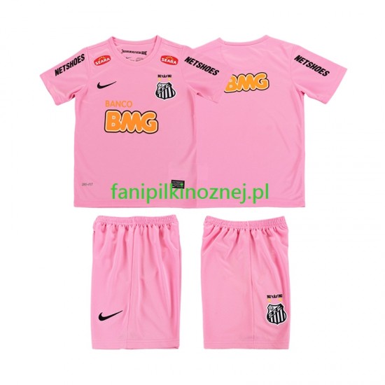 Koszulka Santos 2012 2013 Retro Czwarty Krótkie Rękawy ,Dziecięca