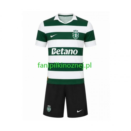 Koszulka Sporting CP 2026-2027 Domowa Krótkie Rękawy ,Dziecięca