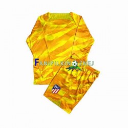 Koszulka Atlético Madryt Pomarańczowy Bramkarska 2023-2024 Długie Rękawy ,Dziecięca