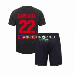 Koszulka Bayer 04 Leverkusen Victor Boniface 22 2023-2024 Domowa Krótkie Rękawy ,Dziecięca