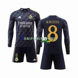 Koszulka Real Madryt Kroos 8 2023-2024 Wyjazdowa Długie Rękawy ,Dziecięca