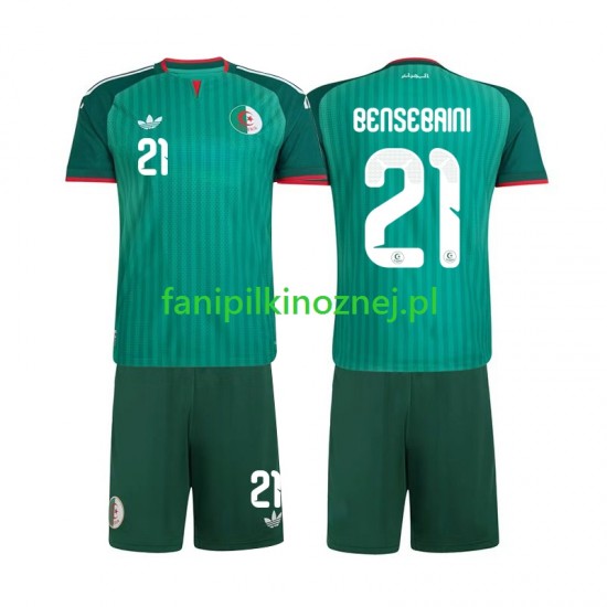 Koszulka Reprezentacji Algierii Ramy Bensebaini 21 2026 Wyjazdowa Krótkie Rękawy ,Dziecięca Koszulka Reprezentacji Algierii Ramy Bensebaini 21 2026 Wyjazdowa Krótkie Rękawy ,Dziecięca