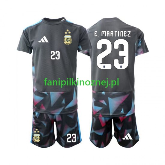 Koszulka Reprezentacji Argentyny Emiliano Martinez 23 Bramkarska Mistrzostwa Świata 2026 Domowa Krótkie Rękawy ,Dziecięca