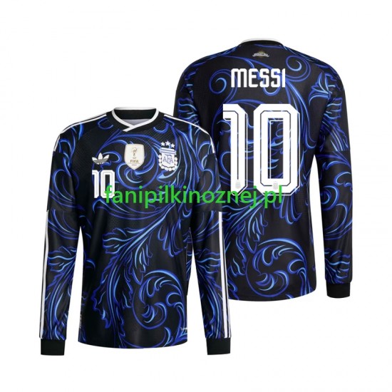 Koszulka Reprezentacji Argentyny Lionel Messi 10 Mistrzostwa Świata 2026 Wyjazdowa Długie Rękawy ,Męska