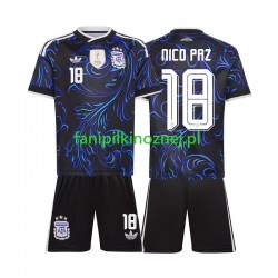 Koszulka Reprezentacji Argentyny Nico Paz 18 Mistrzostwa Świata 2026 Wyjazdowa Krótkie Rękawy ,Dziecięca Koszulka Reprezentacji Argentyny Nico Paz 18 Mistrzostwa Świata 2026 Wyjazdowa Krótkie Rękawy ,Dziecięca