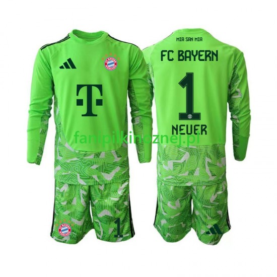 Koszulka Bayern Monachium Manuel Neuer 1 Bramkarska 2026-2027 Domowa Długie Rękawy ,Dziecięca Koszulka Bayern Monachium Manuel Neuer 1 Bramkarska 2026-2027 Domowa Długie Rękawy ,Dziecięca
