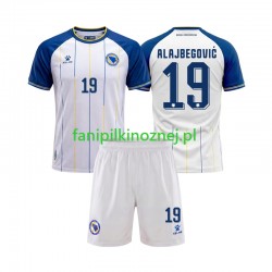 Koszulka Bosnia Herzegovina Kerim Alajbegovic 19 Mistrzostwa Świata 2026 Wyjazdowa Krótkie Rękawy ,Dziecięca Koszulka Bosnia Herzegovina Kerim Alajbegovic 19 Mistrzostwa Świata 2026 Wyjazdowa Krótkie Rękawy ,Dziecięca