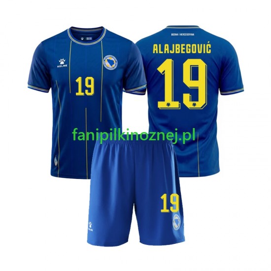 Koszulka Bosnia Herzegovina Kerim Alajbegovic 19 Mistrzostwa Świata 2026 Domowa Krótkie Rękawy ,Dziecięca Koszulka Bosnia Herzegovina Kerim Alajbegovic 19 Mistrzostwa Świata 2026 Domowa Krótkie Rękawy ,Dziecięca