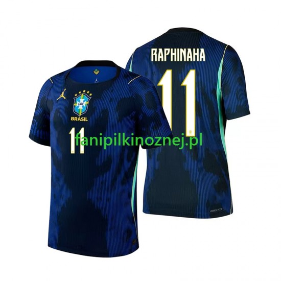 Koszulka Reprezentacji Brazylii Raphinha 11 Mistrzostwa Świata 2026 Wyjazdowa Krótkie Rękawy ,Męska Koszulka Reprezentacji Brazylii Raphinha 11 Mistrzostwa Świata 2026 Wyjazdowa Krótkie Rękawy ,Męska
