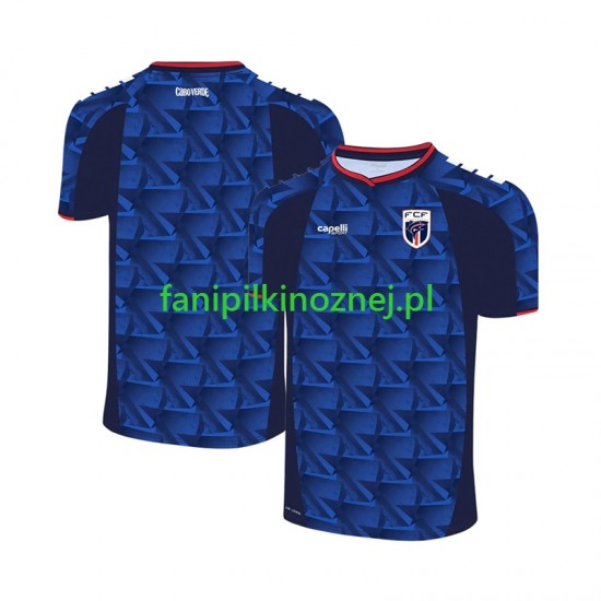 Koszulka Cape Verde Mistrzostwa Świata 2026 Domowa Krótkie Rękawy ,Męska