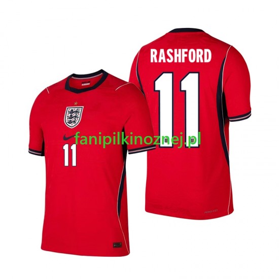 Koszulka Reprezentacji Anglii Marcus Rashford 11 Mistrzostwa Świata 2026 Wyjazdowa Krótkie Rękawy ,Męska