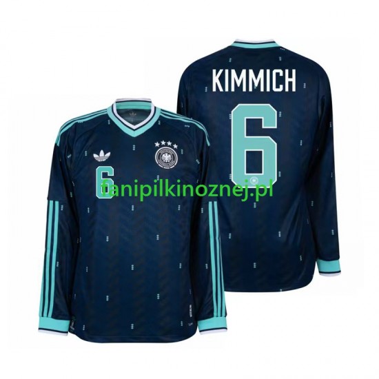 Koszulka Reprezentacji Niemiec Joshua Kimmich 6 Mistrzostwa Świata 2026 Wyjazdowa Długie Rękawy ,Męska Koszulka Reprezentacji Niemiec Joshua Kimmich 6 Mistrzostwa Świata 2026 Wyjazdowa Długie Rękawy ,Męska