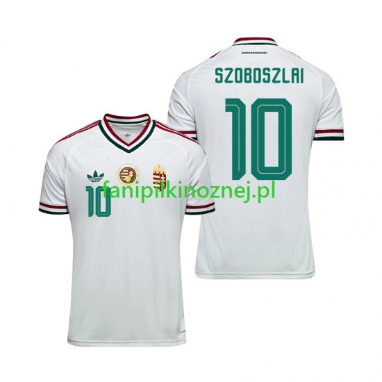 Koszulka Reprezentacji Węgier Dominik Szoboszlai 10 Mistrzostwa Świata 2026 Wyjazdowa Krótkie Rękawy ,Męska