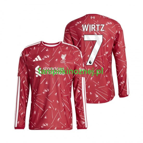 Koszulka Liverpool Florian Wirtz 7 2026-2027 Domowa Długie Rękawy ,Męska Koszulka Liverpool Florian Wirtz 7 2026-2027 Domowa Długie Rękawy ,Męska