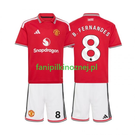 Koszulka Manchester United Bruno Fernandes 8 2026-2027 Domowa Krótkie Rękawy ,Dziecięca