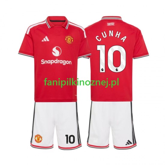 Koszulka Manchester United Matheus Cunha 10 2026-2027 Domowa Krótkie Rękawy ,Dziecięca Koszulka Manchester United Matheus Cunha 10 2026-2027 Domowa Krótkie Rękawy ,Dziecięca