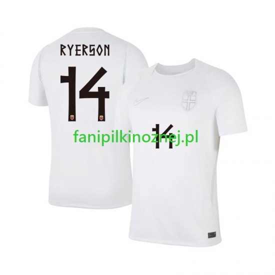 Koszulka Reprezentacji Norwegii Julian Ryerson 14 Mistrzostwa Świata 2026 Trzeci Krótkie Rękawy ,Męska