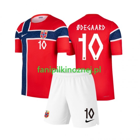 Koszulka Reprezentacji Norwegii Martin Odegaard 10 Mistrzostwa Świata 2026 Domowa Krótkie Rękawy ,Dziecięca Koszulka Reprezentacji Norwegii Martin Odegaard 10 Mistrzostwa Świata 2026 Domowa Krótkie Rękawy ,Dziecięca