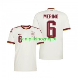 Koszulka Reprezentacji Hiszpanii Mikel Merino 6 Mistrzostwa Świata 2026 Wyjazdowa Krótkie Rękawy ,Męska