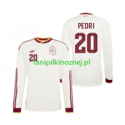 Koszulka Reprezentacji Hiszpanii Pedri 20 Mistrzostwa Świata 2026 Wyjazdowa Długie Rękawy ,Męska Koszulka Reprezentacji Hiszpanii Pedri 20 Mistrzostwa Świata 2026 Wyjazdowa Długie Rękawy ,Męska