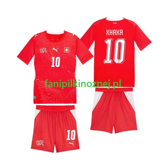 Koszulka Reprezentacji Szwajcarii Granit Xhaka 10 Mistrzostwa Świata 2026 Domowa Krótkie Rękawy ,Dziecięca Koszulka Reprezentacji Szwajcarii Granit Xhaka 10 Mistrzostwa Świata 2026 Domowa Krótkie Rękawy ,Dziecięca