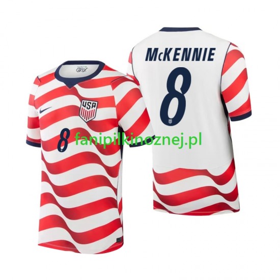 Koszulka Reprezentacji Stanów Zjednoczonych Weston McKennie 8 Mistrzostwa Świata 2026 Domowa Krótkie Rękawy ,Męska