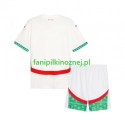 Koszulka Reprezentacji Maroka 2024 Wyjazdowa Krótkie Rękawy ,Dziecięca