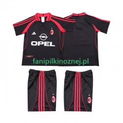 Koszulka AC Milan 2000 2001 Retro Trzeci Krótkie Rękawy ,Dziecięca