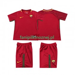Koszulka AS Roma 2017-2018 Retro Domowa Krótkie Rękawy ,Dziecięca