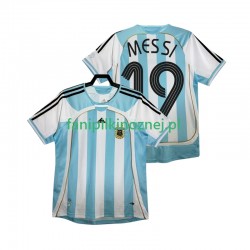 Koszulka Reprezentacji Argentyny MESSI 19 Retro 2006 Domowa Krótkie Rękawy ,Męska
