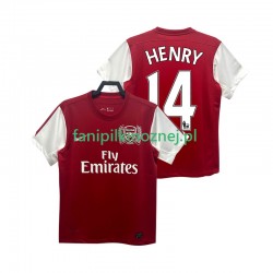Koszulka Arsenal HENRY 14 2012 Retro 2011 Domowa Krótkie Rękawy ,Męska