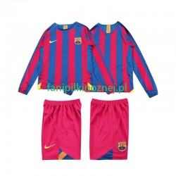 Koszulka FC Barcelona 2005 Retro 2006 Domowa Długie Rękawy ,Dziecięca
