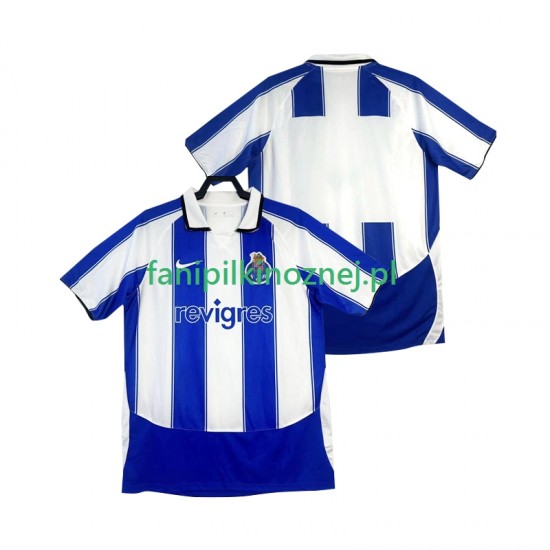 Koszulka FC Porto 2003 Retro 2004 Domowa Krótkie Rękawy ,Męska