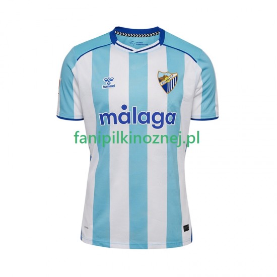 Koszulka Málaga CF 2025-2026 Domowa Krótkie Rękawy ,Męska
