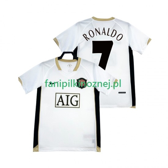Koszulka Manchester United RONALDO 7 Retro 2006-2007 Wyjazdowa Krótkie Rękawy ,Męska
