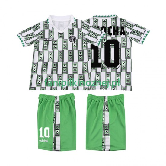 Koszulka Reprezentacji Nigerii OKOCHA 10 Retro 1994 Wyjazdowa Krótkie Rękawy ,Dziecięca