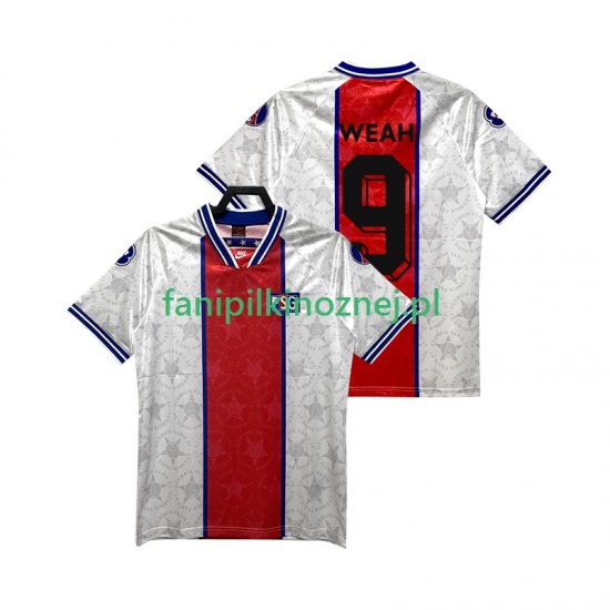 Koszulka Paris Saint-Germain WEAH 9 1995 Retro 1994 Wyjazdowa Krótkie Rękawy ,Męska