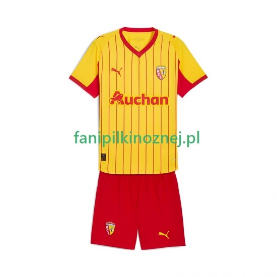 Koszulka RC Lens 2025-2026 Domowa Krótkie Rękawy ,Dziecięca